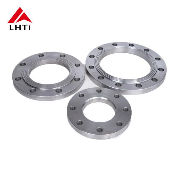 Blank Flange Plate DIN2501 Gr1 Gr2 Gr5 PN5 Titanium Plate Flange for Pipeline Systems