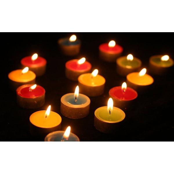 Scented Tealight Candle Home Scented Candles Customized Fragrance For Birthday / Wedding