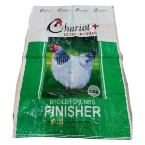 China Colorful Printed 50kg Bopp Laminated Bag For Chicken Feed Moistureproof Bopp Bag wholesale