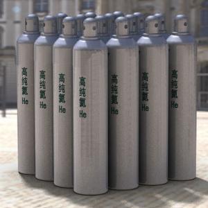 China Pure Helium Balloon Specialty Gas Cylinder 99.999% 8L wholesale