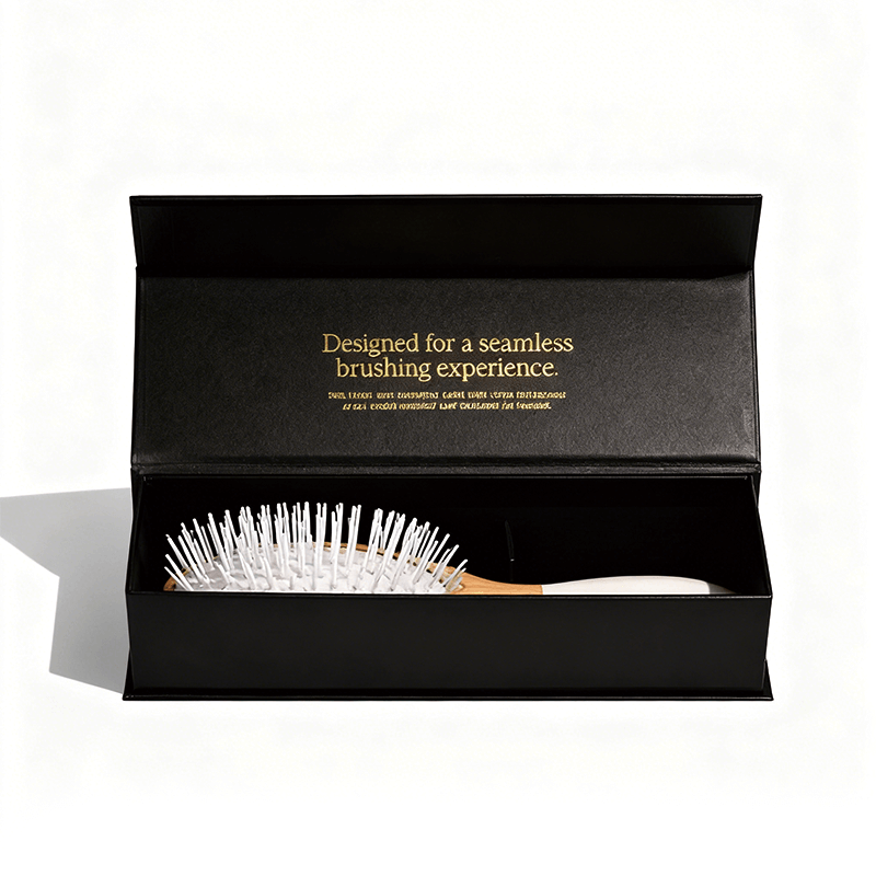 Custom Presentation Magnetic Gift Box With Magnetic Closure Packaging Daily Necessities For Comb Brush