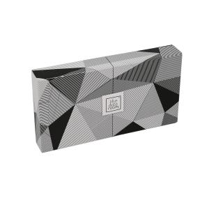 China Texture Clamshell Folding Packaging Boxes For Hanging Neck Headphones wholesale