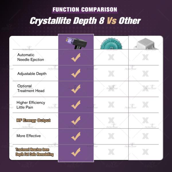 24 Gold Plated Microneedles RF Machine For Effective Skin Rejuvenation