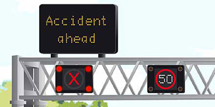 China Lightweight Aluminum Alloy Led Speed Restriction Signs , Durable Led Speed Warning Signs wholesale