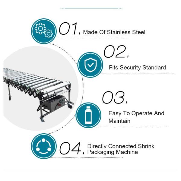 Chain Driven Conveyor Belt Drive Rollers , Heavy Duty Metal Conveyor Rollers