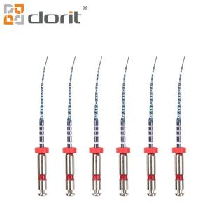 China 04 Taper 25mm Flexible Rotary Files Endo Dental Endodontic Files Heat Activation wholesale
