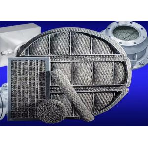 Knitted Distillation Tower Ss316 Scrubber Demister Pad High Density