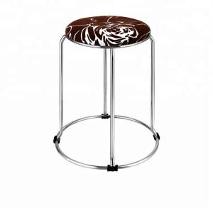 Custom Made PU Dining Chairs , Practical Leather Dining Room Chairs