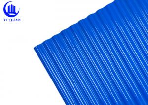China Insulated UPVC Roofing Sheets Circular Wave Shape Type Corrugated Plastic Roofing Sheets wholesale