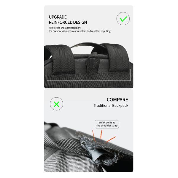 Splashproof Oxford T-B9050 Business Travel Backpacks For Traveling