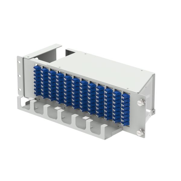 Optical Equipment 96 Cores Fiber Optic Patch Panel for Sub Optic Distribution Frame