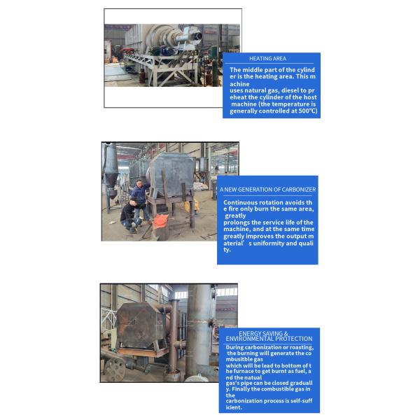 UT Machinery 22kw Retail Charcoal Carbonization Stove for Activated Carbon Production