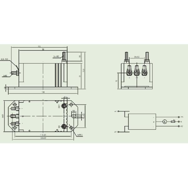 2000VA Magnetic Modulation 4us Response Voltage Transducers