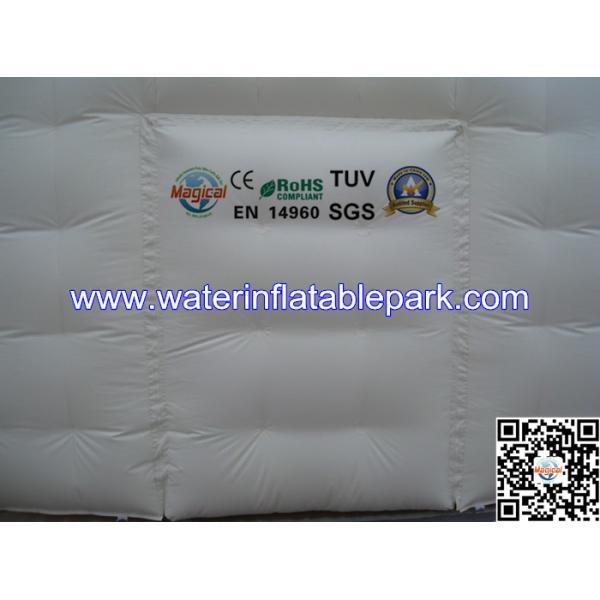 White 4x4M Inflatable Portable Inflatable Camping Tent For Outdoor Event
