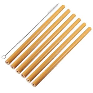 China Biodegradable Bamboo Natural Drinking Straws For Coffee Cold Drinking wholesale
