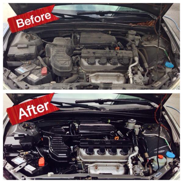 Aeropak 650ml Engine Surface Cleaner For External Car Parts Cleaning