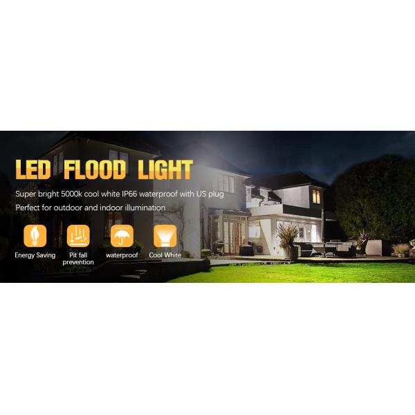 SMD Remote Control Outdoor Flood Light IP66 , 5000K 60w LED Flood Light