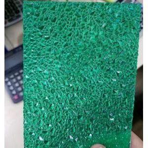 Office Building Embossed Polycarbonate Sheet Panels UV Extendable Solid PC Sheet