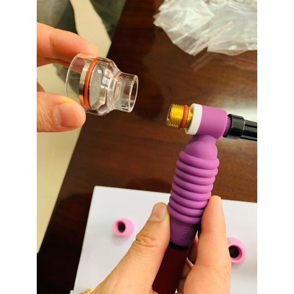 Stubby Gas Lens Collect 10 54n 53n Pyrex Glass Cup Kit for DB SR WP-17/18/26 TIG Welding Torch
