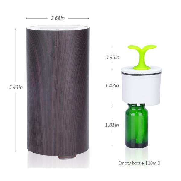 Wood Grain Aromatherapy Essential Oil Diffuser For Air Fresh