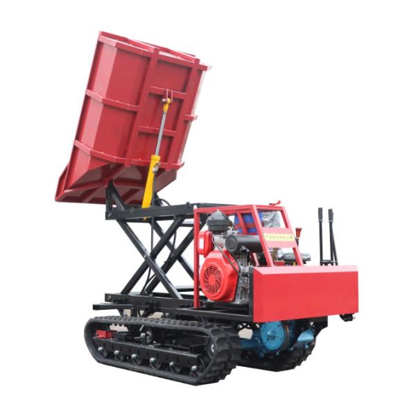 Palm Oil Plantation Diesel Crawler Hydraulic Lift Dump Truck Crawler Tractor