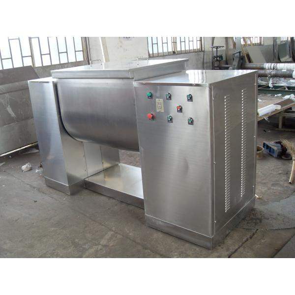 Quality 120 kg/batch Material Feed Groove Powder Mixer Machine For Wet Mixing for sale