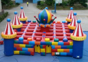 China Colourful circus big  inflatable maze sport game outdoor inflatable sport games for sale wholesale
