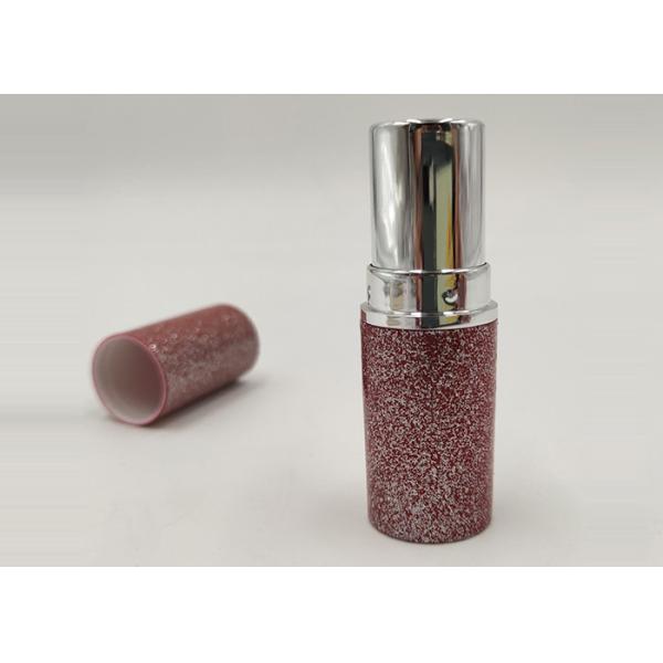 Shiny Red Color High End Custom Lipstick Tubes 5g Capacity For Beautiful Girls