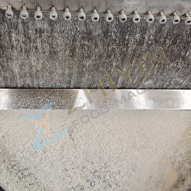 Sticky and Thick Food Series Drum Scraper Drying Machine Corn Potato Starch Conductive Gas Heating Continuous Drying Equipment