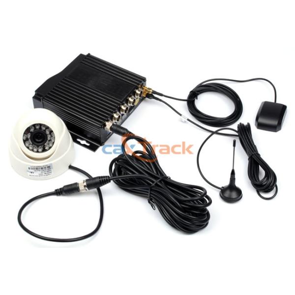 720P Dual SD Card Car Mobile DVR , 4 Channel DVR Recorder CE