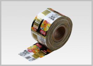 China Combo - Pack Heat Plastic Stretch Sleeve Labels , PET Plastic Sheet Shrink Film wholesale