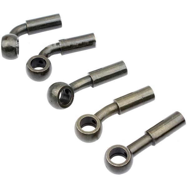 Zinc Plated Brake Hose Banjo Fitting Crimping 3MM 8MM Inner Hole