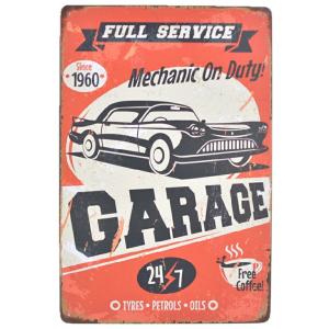 China Metal wall art Metal sign ,2024 metal Car sign ,vintage style poster sign for advertising on sale