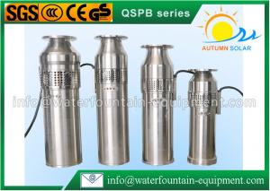 China Landscape Stainless Steel Water Pump , City Square Centrifugal Pond Pump 13m Head wholesale