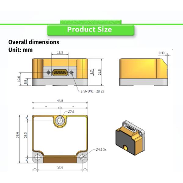 Inertial Navigation System Fibre Optic Gyroscope Sensor Stable Attitude Gyro FOG