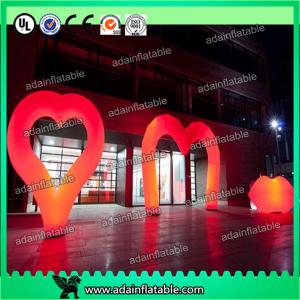 China Valentine'S Day Decorative Inflatable Lighting Balloon Colorful Love Letters Shaped on sale