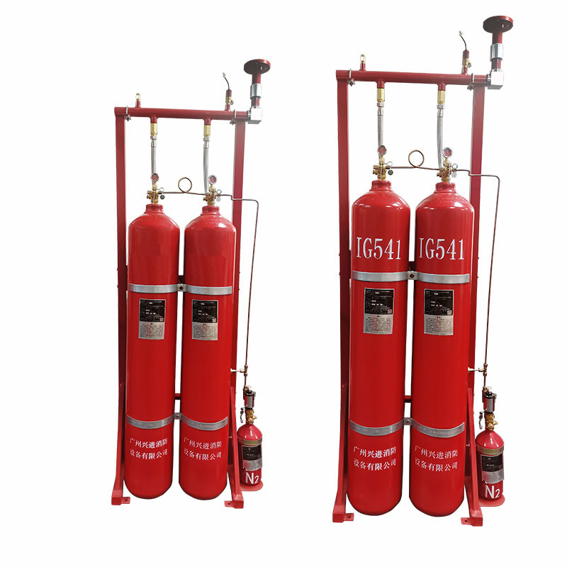 Quality Red Inert Gas Fire Suppression System For Sustainable Protection Fast Response Time for sale