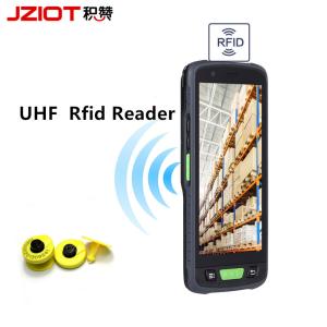 China 5.5inch PDA JZIOT V9000P Handheld Terminal Device With Android 9.0 RFID NFC 13.56MHZ Multimodal Terminal wholesale