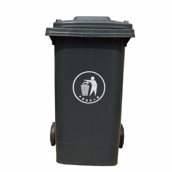Wholesale Outdoor Trash Cans HDPE 100 liter Plastic Waste Container