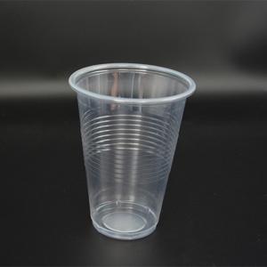 China 470 Ml 16 Oz Disposable Drinking Cups Printed Logo Disposable Plastic Juice Glass on sale