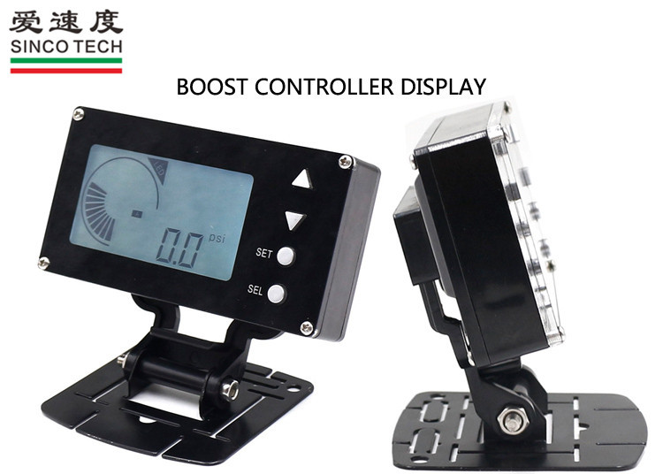 China Universal LCD Dashboard For Cars , Custom Automotive Gauges 2.5 Inch Boost Controller wholesale