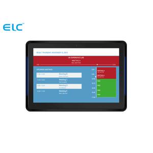 China 10.1'' Android Room Booking Signage With LED Light Bar wholesale