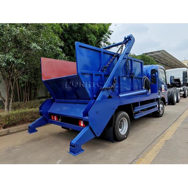 NEW HOWO Garbage Truck 4X2 5CBM 10CBM Hook Arm Garbage Truck For Sale