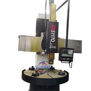 China Automatic CK5117 Cnc Vertical Turret Lathe Machine Metal Turning Lathe wholesale