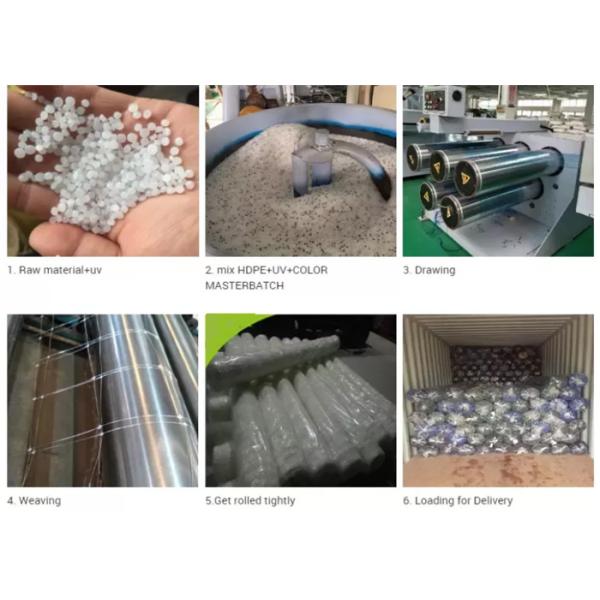 4m Width Plastic Mesh Netting Uv Resistant Woven Sun Shade