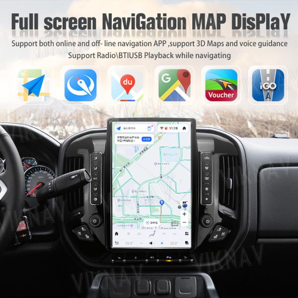 Multimedia Android Car Head Unit For Chevroler Silverado / GMC SIERRA 2013-2020