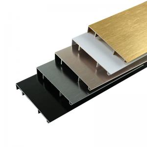 China Aluminium Tile Trim Profiles skiritng board Bullnose Edge Tile Trim Shower Tile Metal Edge wholesale