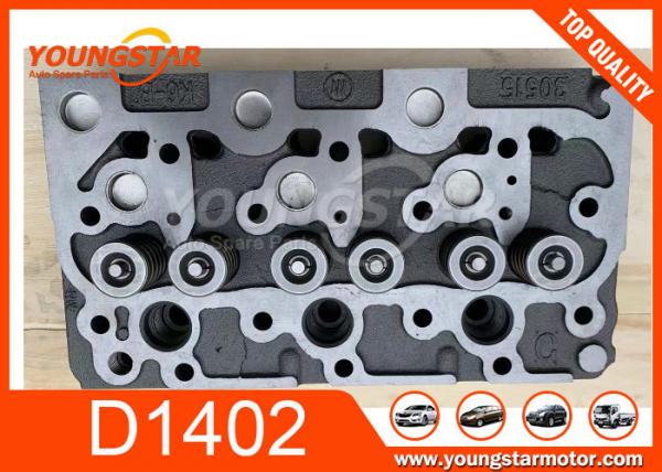 Quality Casting Iron Kubota Cylinder Head Assy / Truck Spare Parts D1402 for sale