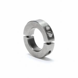 China Inch Stainless Steel Double Split Shaft Clamp Collar For Tight Shaft Locking Collars on sale