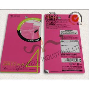 China High End Electronics Packaging Boxes Matt Varnish Finished Custom Fastness wholesale